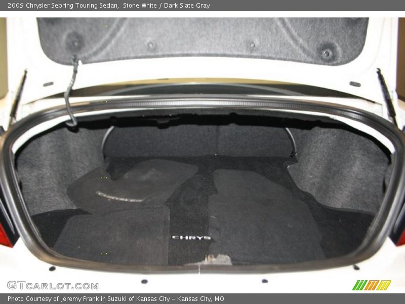 Stone White / Dark Slate Gray 2009 Chrysler Sebring Touring Sedan