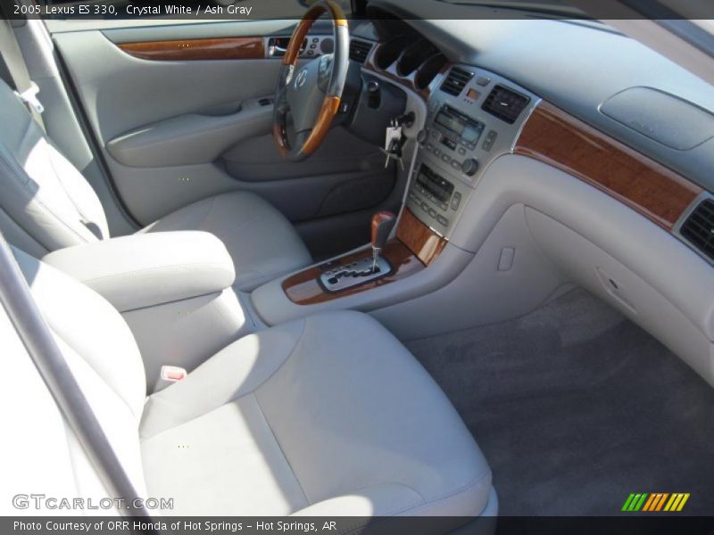Crystal White / Ash Gray 2005 Lexus ES 330