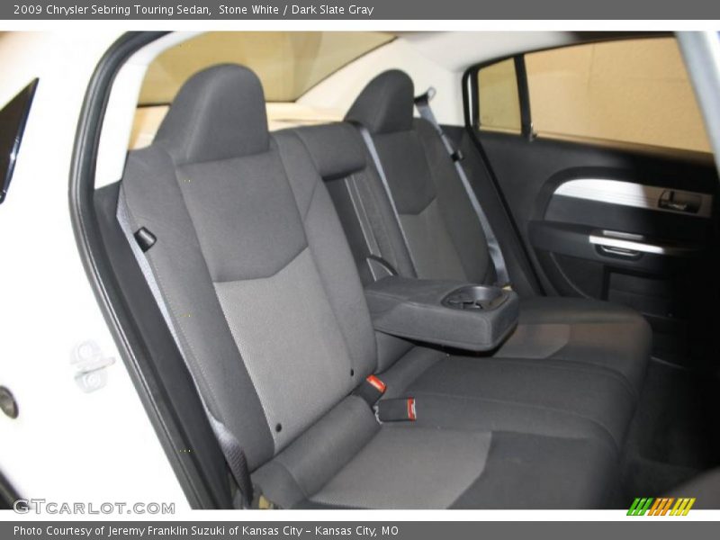 Stone White / Dark Slate Gray 2009 Chrysler Sebring Touring Sedan