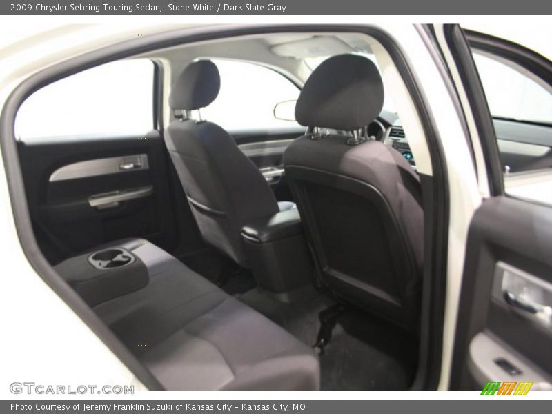 Stone White / Dark Slate Gray 2009 Chrysler Sebring Touring Sedan
