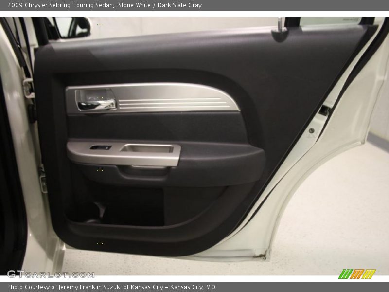 Stone White / Dark Slate Gray 2009 Chrysler Sebring Touring Sedan