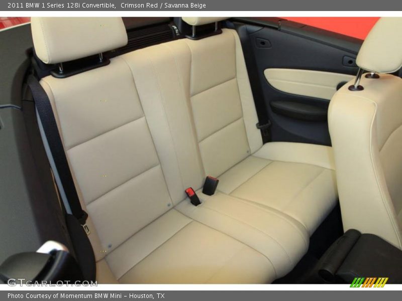  2011 1 Series 128i Convertible Savanna Beige Interior