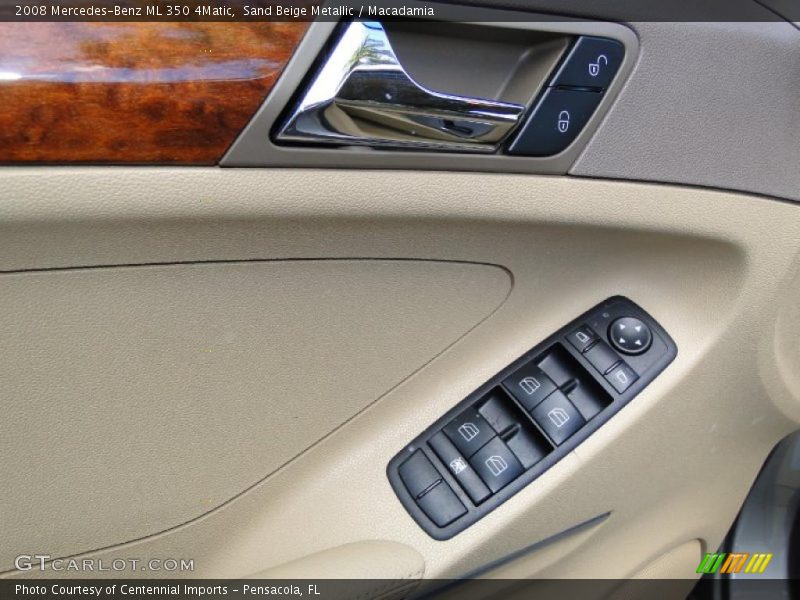 Sand Beige Metallic / Macadamia 2008 Mercedes-Benz ML 350 4Matic