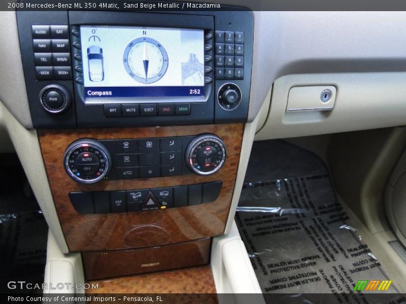 Sand Beige Metallic / Macadamia 2008 Mercedes-Benz ML 350 4Matic