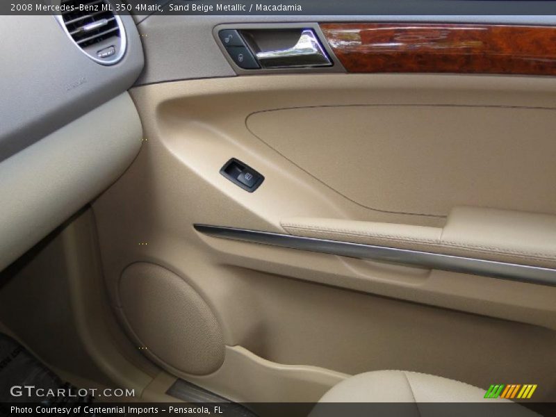 Sand Beige Metallic / Macadamia 2008 Mercedes-Benz ML 350 4Matic
