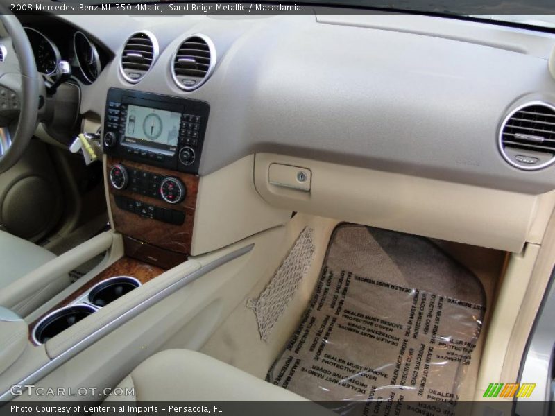 Sand Beige Metallic / Macadamia 2008 Mercedes-Benz ML 350 4Matic