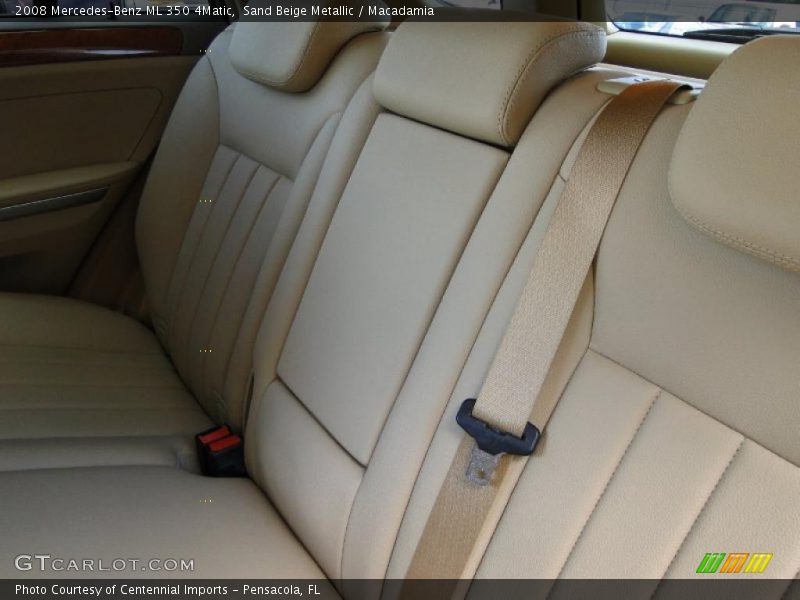 Sand Beige Metallic / Macadamia 2008 Mercedes-Benz ML 350 4Matic