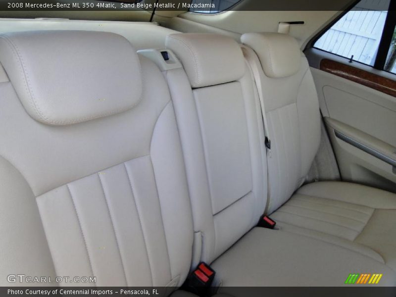 Sand Beige Metallic / Macadamia 2008 Mercedes-Benz ML 350 4Matic