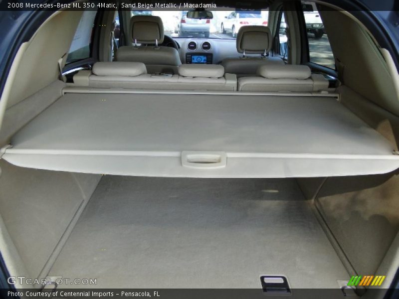 Sand Beige Metallic / Macadamia 2008 Mercedes-Benz ML 350 4Matic