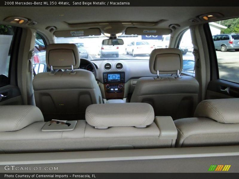 Sand Beige Metallic / Macadamia 2008 Mercedes-Benz ML 350 4Matic