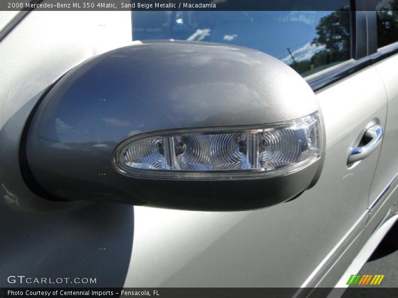 Sand Beige Metallic / Macadamia 2008 Mercedes-Benz ML 350 4Matic