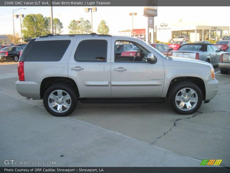 Silver Birch Metallic / Light Titanium 2008 GMC Yukon SLT 4x4