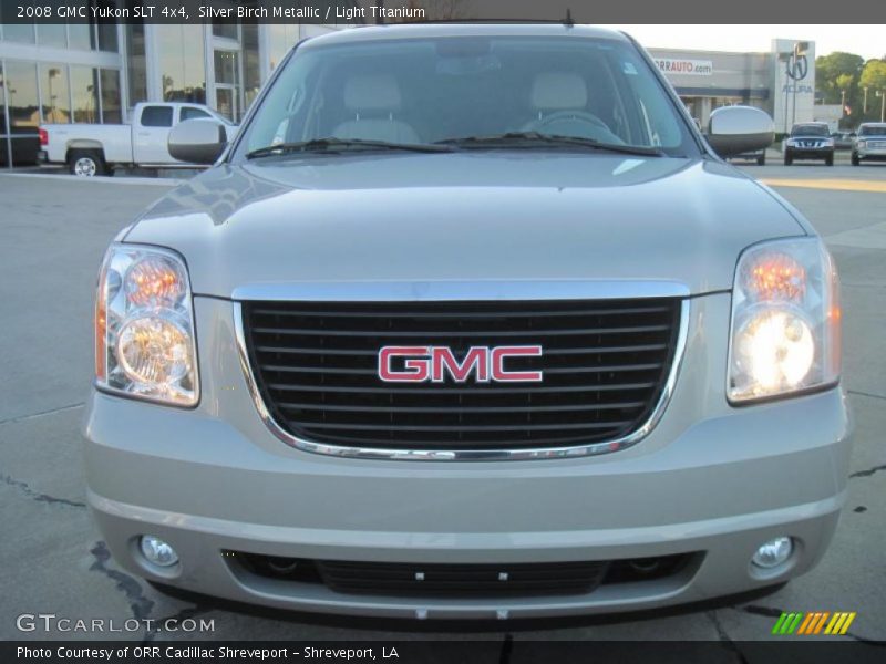 Silver Birch Metallic / Light Titanium 2008 GMC Yukon SLT 4x4