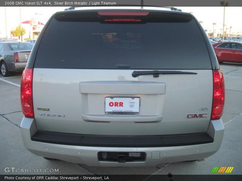 Silver Birch Metallic / Light Titanium 2008 GMC Yukon SLT 4x4