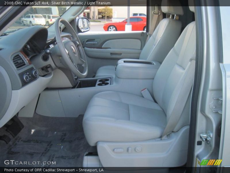 Silver Birch Metallic / Light Titanium 2008 GMC Yukon SLT 4x4