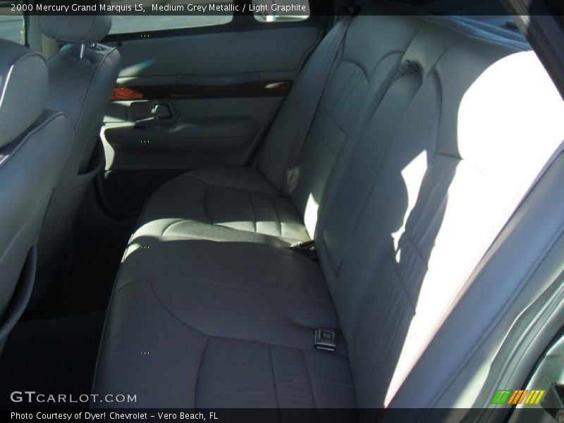 Medium Grey Metallic / Light Graphite 2000 Mercury Grand Marquis LS