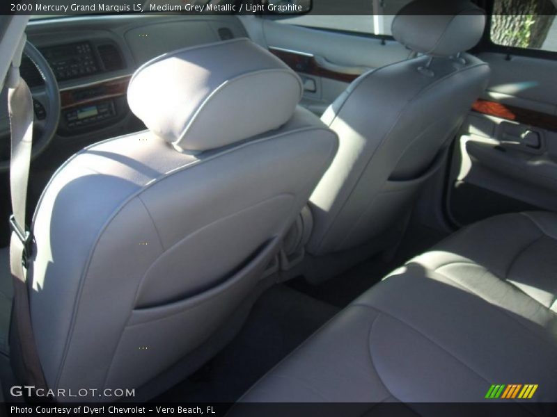 Medium Grey Metallic / Light Graphite 2000 Mercury Grand Marquis LS