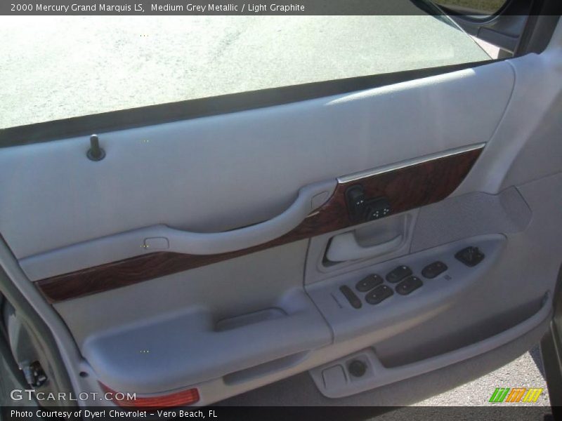 Medium Grey Metallic / Light Graphite 2000 Mercury Grand Marquis LS