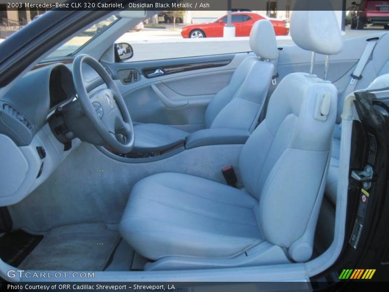  2003 CLK 320 Cabriolet Ash Interior