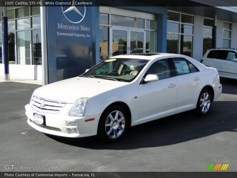 White Diamond / Cashmere 2005 Cadillac STS V8