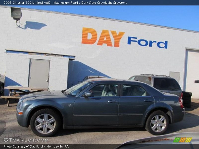 Magnesium Pearl / Dark Slate Gray/Light Graystone 2005 Chrysler 300 Limited AWD