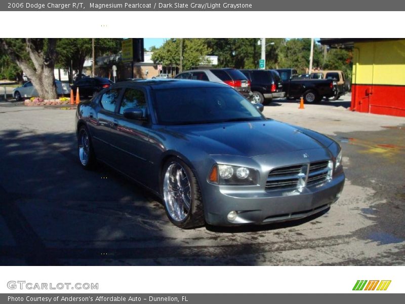 Magnesium Pearlcoat / Dark Slate Gray/Light Graystone 2006 Dodge Charger R/T