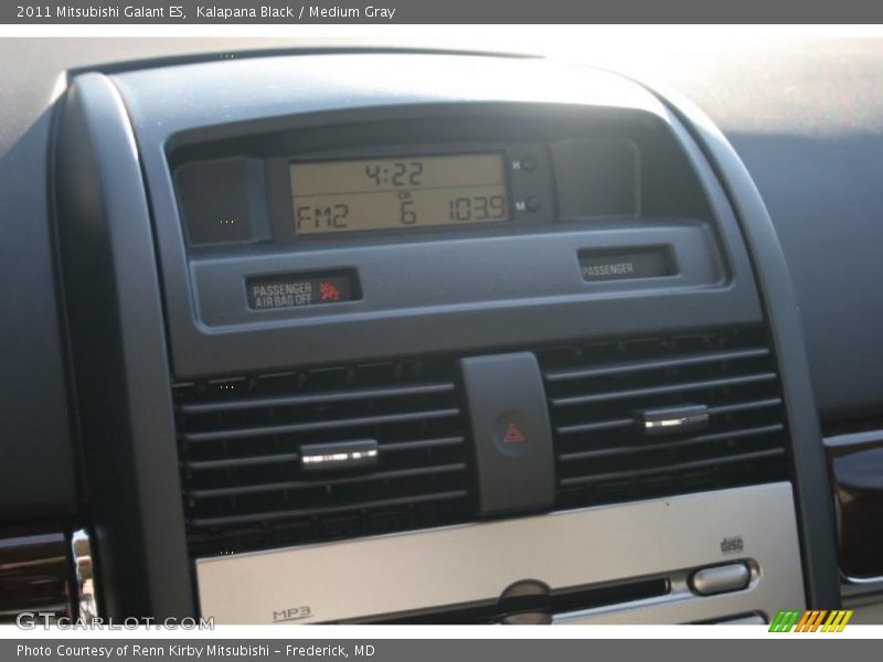 Kalapana Black / Medium Gray 2011 Mitsubishi Galant ES