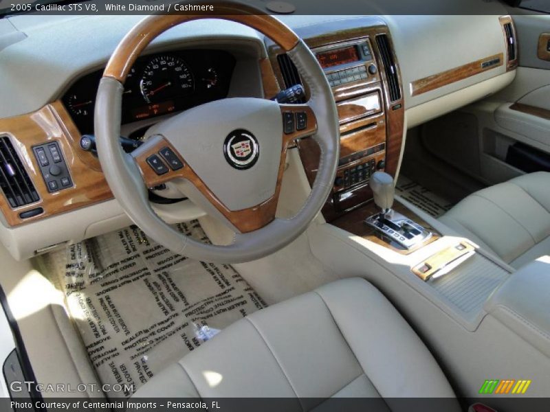 White Diamond / Cashmere 2005 Cadillac STS V8