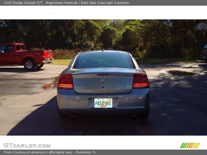 Magnesium Pearlcoat / Dark Slate Gray/Light Graystone 2006 Dodge Charger R/T