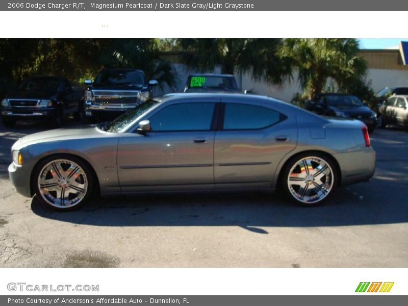 Magnesium Pearlcoat / Dark Slate Gray/Light Graystone 2006 Dodge Charger R/T