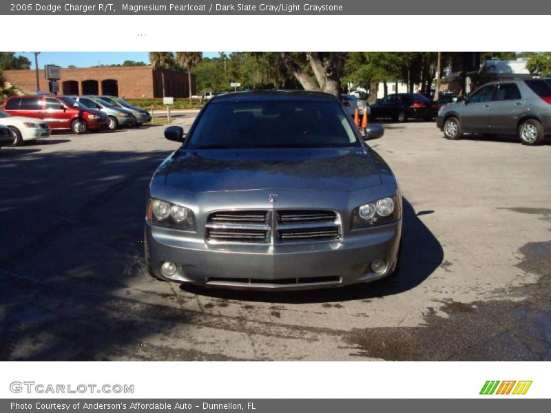 Magnesium Pearlcoat / Dark Slate Gray/Light Graystone 2006 Dodge Charger R/T