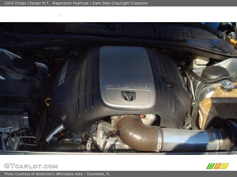 Magnesium Pearlcoat / Dark Slate Gray/Light Graystone 2006 Dodge Charger R/T