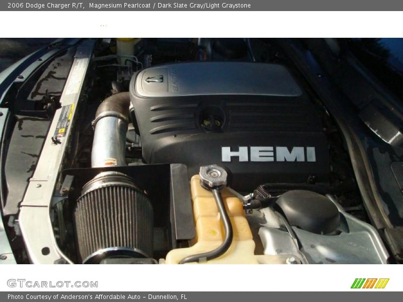 Magnesium Pearlcoat / Dark Slate Gray/Light Graystone 2006 Dodge Charger R/T
