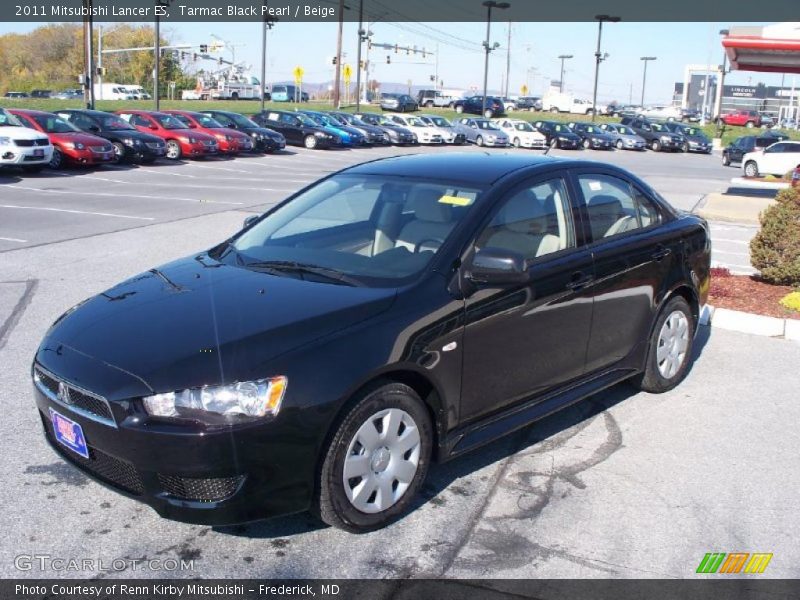 Front 3/4 View of 2011 Lancer ES