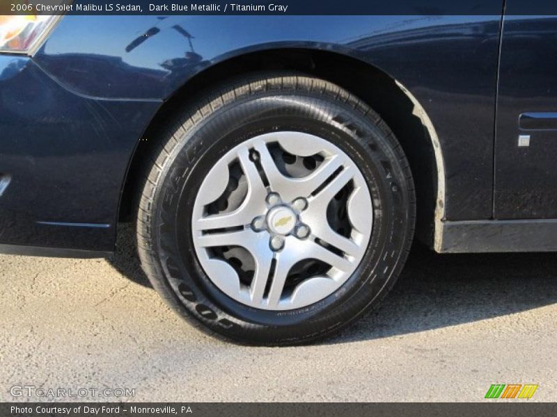 Dark Blue Metallic / Titanium Gray 2006 Chevrolet Malibu LS Sedan