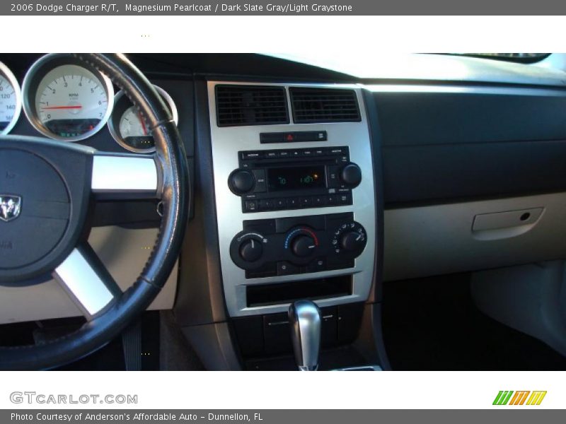 Magnesium Pearlcoat / Dark Slate Gray/Light Graystone 2006 Dodge Charger R/T