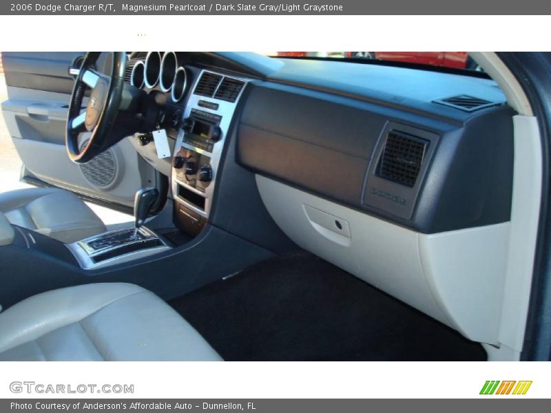 Magnesium Pearlcoat / Dark Slate Gray/Light Graystone 2006 Dodge Charger R/T