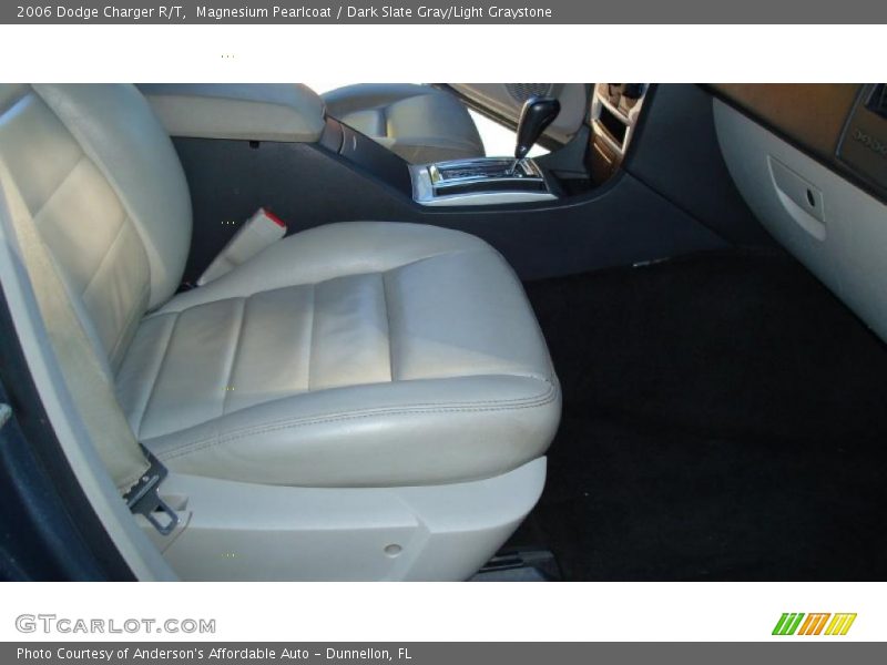 Magnesium Pearlcoat / Dark Slate Gray/Light Graystone 2006 Dodge Charger R/T