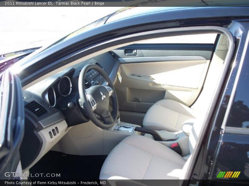  2011 Lancer ES Beige Interior