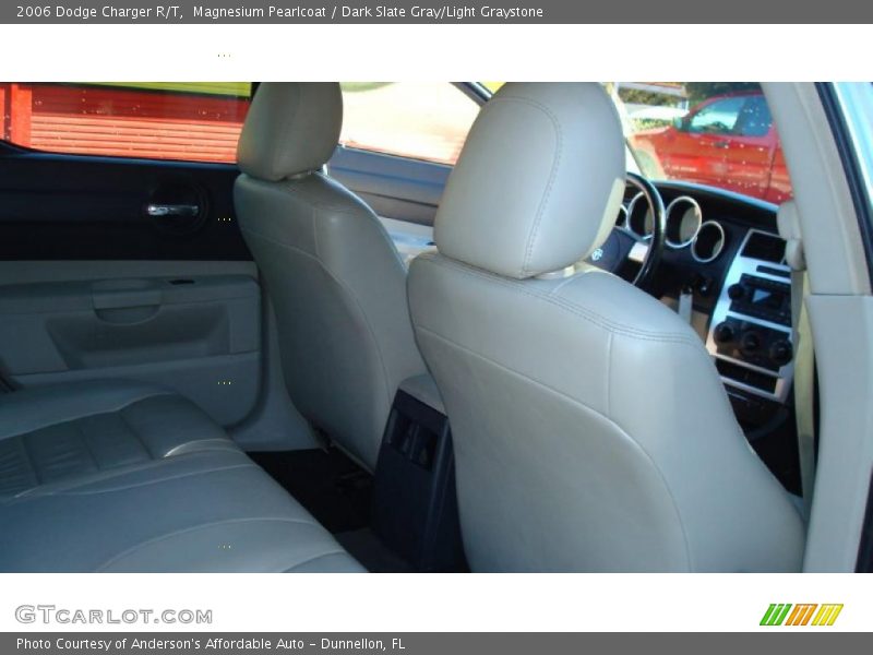 Magnesium Pearlcoat / Dark Slate Gray/Light Graystone 2006 Dodge Charger R/T