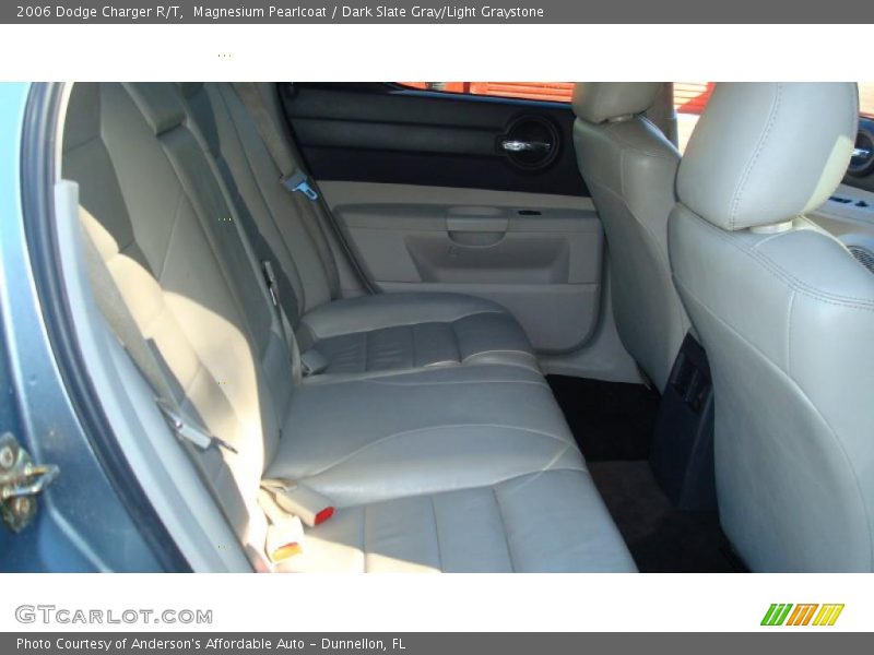Magnesium Pearlcoat / Dark Slate Gray/Light Graystone 2006 Dodge Charger R/T