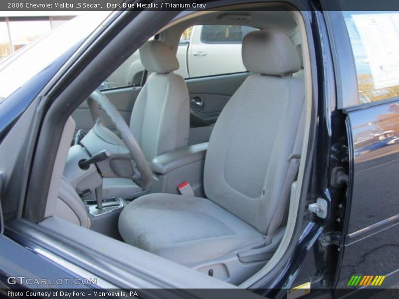 Dark Blue Metallic / Titanium Gray 2006 Chevrolet Malibu LS Sedan