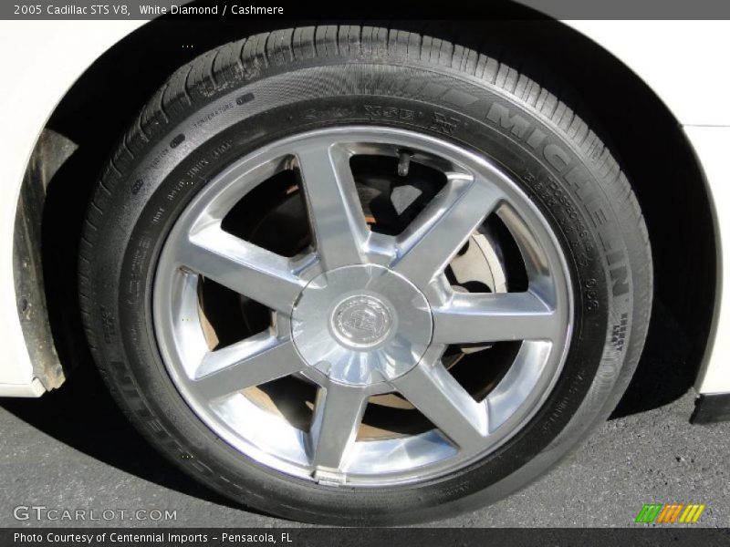 White Diamond / Cashmere 2005 Cadillac STS V8