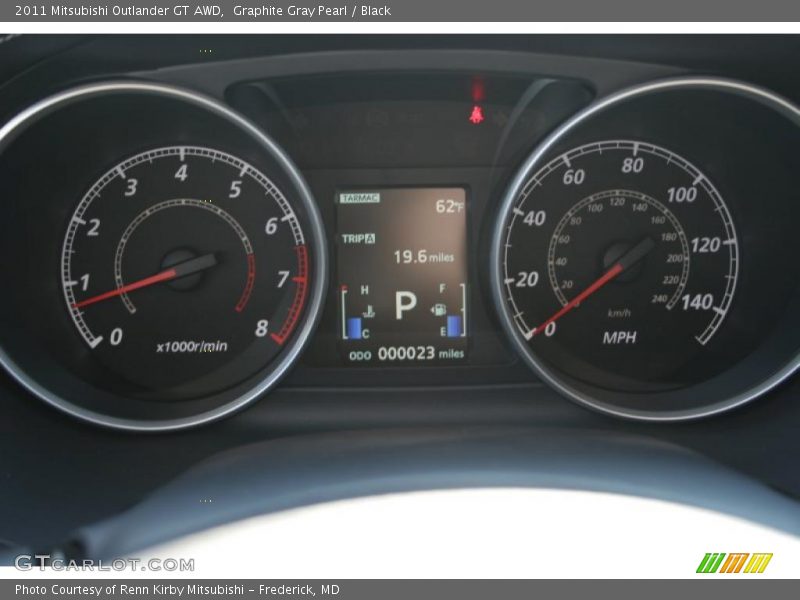  2011 Outlander GT AWD GT AWD Gauges