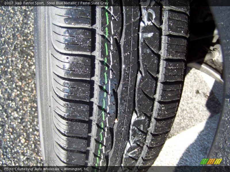 Steel Blue Metallic / Pastel Slate Gray 2007 Jeep Patriot Sport