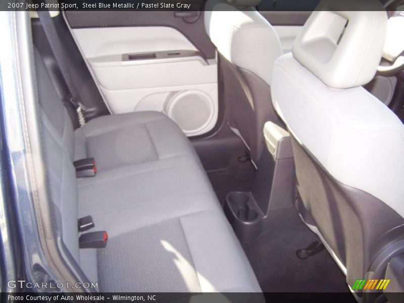 Steel Blue Metallic / Pastel Slate Gray 2007 Jeep Patriot Sport
