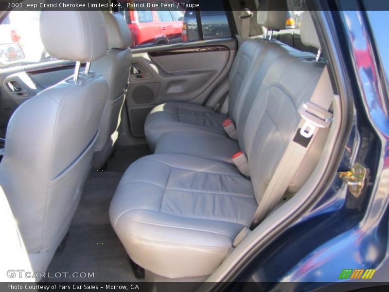 Patriot Blue Pearl / Taupe 2001 Jeep Grand Cherokee Limited 4x4