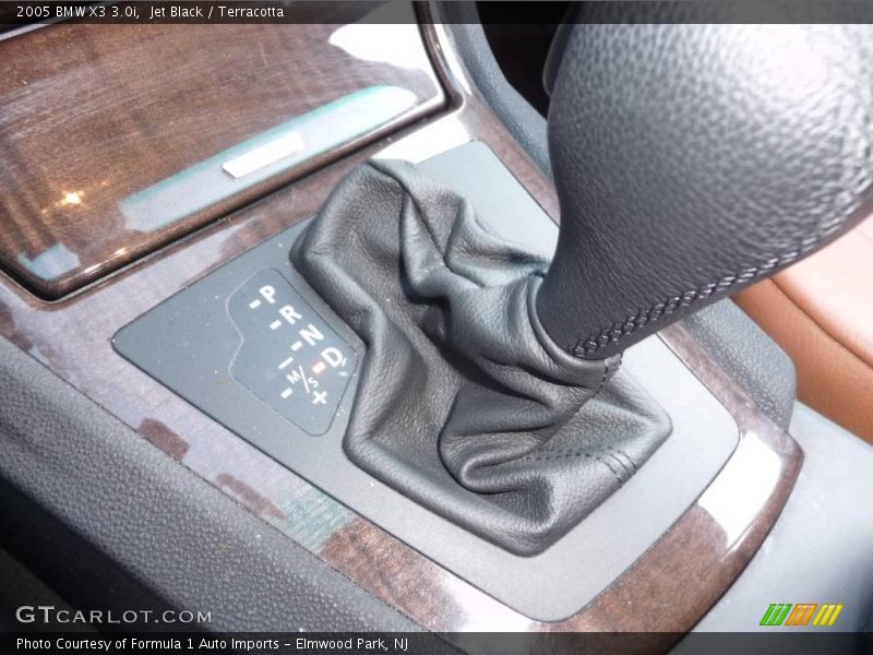 Jet Black / Terracotta 2005 BMW X3 3.0i