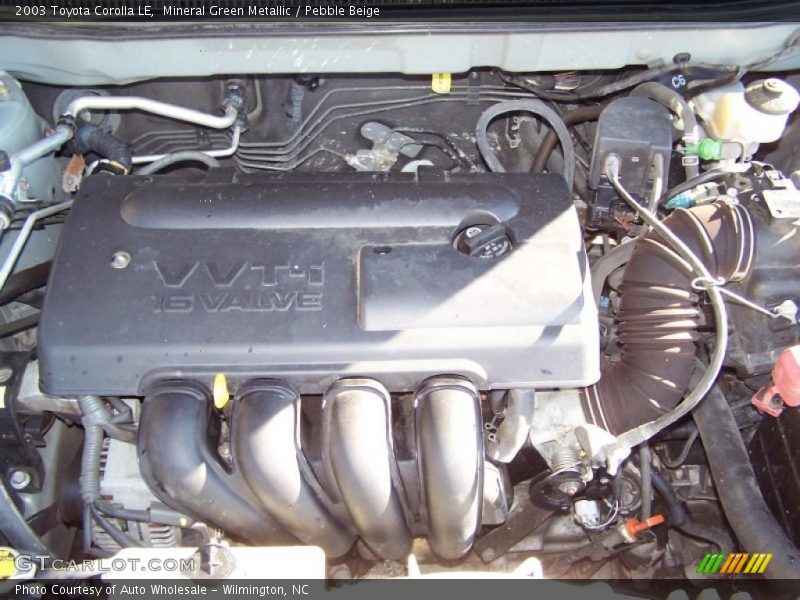  2003 Corolla LE Engine - 1.8 liter DOHC 16V VVT-i 4 Cylinder
