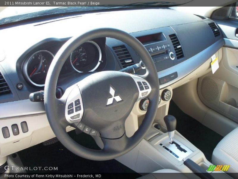  2011 Lancer ES Beige Interior
